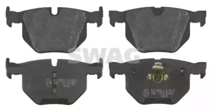 20 91 6466 SWAG Комплект тормозных колодок, дисковый тормоз